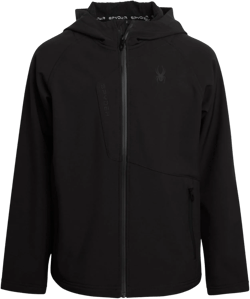 Spyder Boys' Soft Shell Jacket - Lightweight Fleece Lined Water and Wind Resistant Windbreaker Jacket for Boys (Sizes: 8-20)