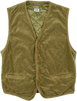 Vintage CP Company Quilted Vest (S)