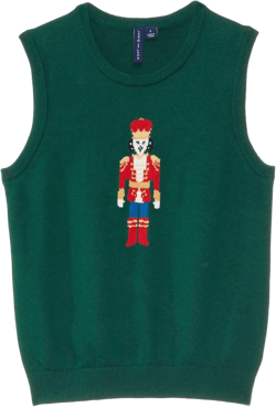Janie and Jack Boys' Nutcracker Sweater Vest (Toddler/Little Big Kids) 3 Multicolor