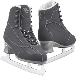 Jackson Ultima Softec Elite ST7200 Figure Ice Skates for Women and Girls/Color: Black, Size: Adult 6