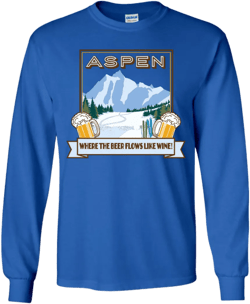 Dumb and Dumber - Long Sleeve Tee - Aspen