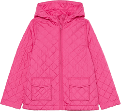 The Children's Place Girls' Medium Weight Puffer Jacket, Wind, Water-Resistant XX-Large Aurora Pink