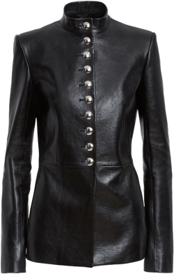 Samuel Jacket in Black Leather