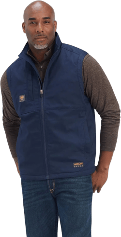 ARIAT Mens Rebar Duracanvas Vest 3X-Large Navy