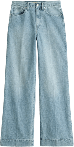 Superwide-Leg Jeans in Lintz Wash