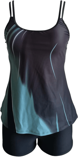UYEAJNP One Piece Black Bathing Suit Womens Bikini Swimsuits Cheeky Maternity Tankini Black Girls Modest Swimwear Plus Size Swim Short High Waisted Bikini Underwire(Sky Blue,3X-Large) : Clothing, Shoes & Jewelry