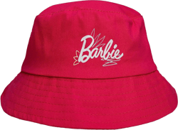 Licensed Barbie Logo Women's/Ladies Summer Bucket Hat | Multiple Colours & Logo Styles One Size Pink