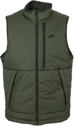 Nike Men's Sportswear Therma-FIT Legacy Series Vest - Sequoia | Black (as1, alpha, m, regular, regular, Sequoia | Black)
