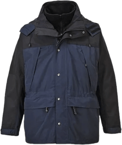 Waterproof Breathable Orkney 3 in 1 Fleece liner work Jacket Portwest S532