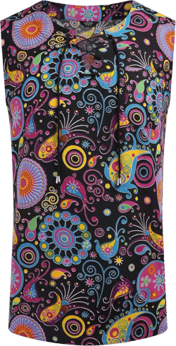 COOFANDY Mens Cotton Linen Tank Top Shirt Casual Lace Up Beach Hippie Yoga Tops Bohemian Medieval Renaissance Pirate Tunic Pat15 4X-Large Sleeveless