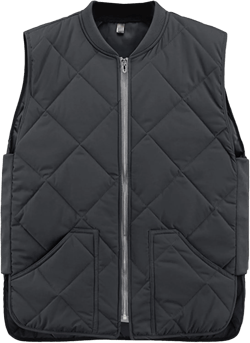 JEsilunmaMY Men's Lightweight Diamond Quilted Vest Sleeveless Lightweight Packable Cotton Vest Casual Padded Vest with Pocket Large Grey