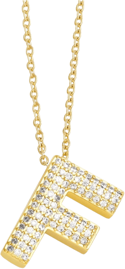 Bubble Initial Letter Necklace for Women Dainty Balloon Initial Necklace Mens Iced Out Cubic Zirconia Bubble Letter A-Z Pendant Necklace letter F