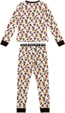 Girls Disney Mickey Mouse Top & Pants Pajama Set (Kids)