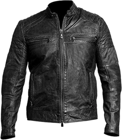 Terminator 2 Judgment Day Schwarzenegger Black Leather Jacket Large Black / Leather Stylish Jacket