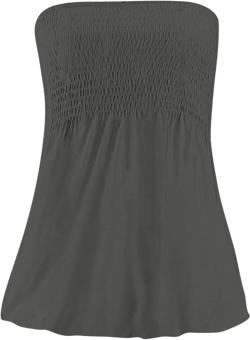 Summer Outfits for Women, Tube Tops for Women 2024 Sexy Off Shoulder Print Sleeveless Shirt X-Large 5-dark Gray