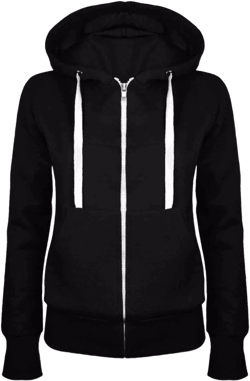 kcavykas Zip up Hoodies for Women Long Sleeve Hooded Sweatshirts Comfortable Fleece Jacket Coat Fashion Slim Sweatshirt with Pockets Clearance Sale