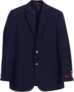 Gioberti Men's Formal Navy Blazer Jacket, Size 36 Regular