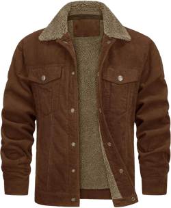 Men 2023 Winter Jean Jackets Warm Sherpa Fleeve Lined Denim Jacket Stylsh Retro Windbreaker Jean Coats Soft Outwear Overcoat