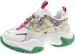 Women Chunky Sneakers Breathable Mesh Mixed Colors Tennis Sneaker Platform Sports Shoes Trend Cool Female Shoes