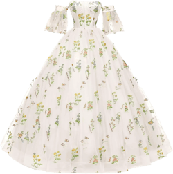 Women's Quinceanera Dresses Ball Gown 2023 Off Shoudler Flower Embroidery Short Sleeve Puffy Sleeve Prom Dresses for Women Sweet 15 16 Ivory us0 : Clothing, Shoes & Jewelry