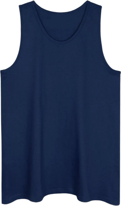 Allsense Men’s Sleeveless Tank Top – Lightweight Casual Shirt 3X-Large Navy