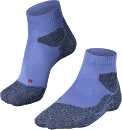 FALKE Women's RU Trail Running Socks, Stabilizing Athletic, 1 Pair 8-9 Blue (Lavender 6538)