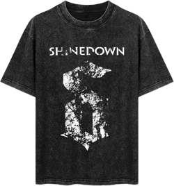 Shinedowns Vintage T Shirt Mens Fashion Tee Summer Classic Crew Neck Short Sleeve Tee Unisex