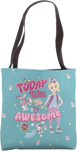 JoJo Siwa Today Will Be Awesome Tote Bag 16 inches