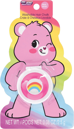 iscream Care Bears Washable Easy Applicator Pink Hair Chalk