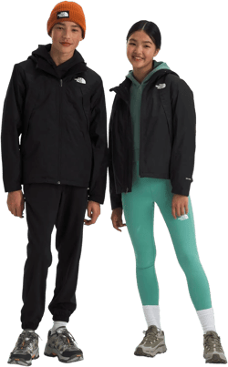 THE NORTH FACE Teen Antora Triclimate Jacket | Waterproof Shell, Inner Fleece Layer, Adjustable Hood With Rain Guard Tunnel : Clothing, Shoes & Jewelry