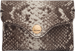 Fossil Women's Heritage Card Case One Size Python Colorblock