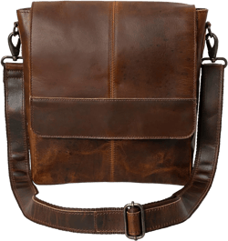 Merbaa Leather Calmara Hunter Handmade Messenger Bag for Men : Clothing, Shoes & Jewelry