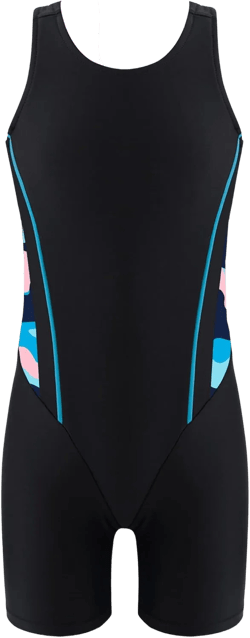 Daenrui Kids Girls Boys Athletic Open Racer Back One Piece Swimsuit Boyleg Sports Competitive Bathing Suits: Clothing, Shoes & Jewelry