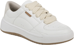 Dr. Scholl's Womens Ollie Lace Up Sneaker Bright White  9 W
