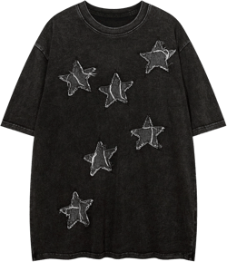 Y2K Vintage Tees for Men Women Grunge Clothes Oversized Graphic Tees Cartoon Printed Short Sleeve T Shirts Medium 1##1-31
