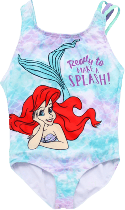 Disney Princess The Little Mermaid Ariel Swimwear One Piece Swimsuit for Girls (Toddler and Little Girls Sizes)