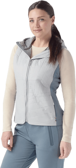 Smartwool Women's Smartloft Vest Storm Gray Medium