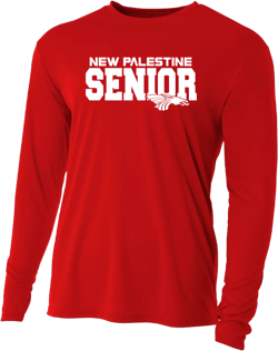 Mens L/S T-Shirt - New Palestine SENIOR