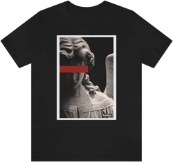Guardian Angel Statue Graphic Tee