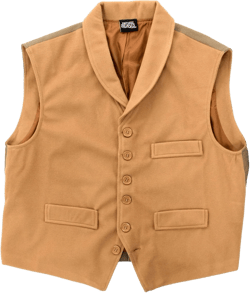 elope Fantastic Beasts Newt Scamander Vest - Twill, Worsted, and Satin Fabric with Shawl Collar, Officially Licensed