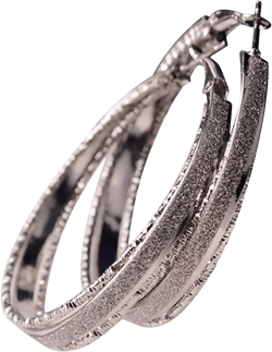 Sterling Silver Fine Hoop Earrings Circle Endless Loop Jewellery for Women, Silver