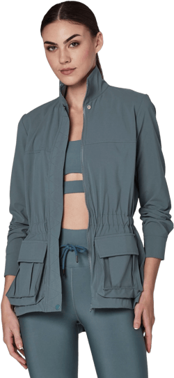 Pocket Change Aquamarine Jacket (FINAL SALE)