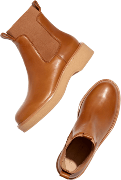 The Camryn Chelsea Boot in Leather