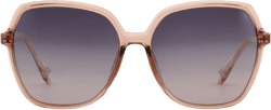 ZENOTTIC Polarized Sunglasses for Women Vintage Oversized Square Sun Glasses Ladies Shades UV400 Protection C02 Brown