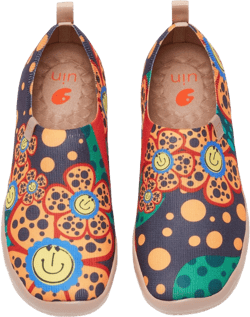 UIN Women's Art Travel Shoes Slip On Casual Cozy Loafers Lightweight Comfort Fashion Sneaker Toledo Ⅰ 10.5 Infinite Fantasy