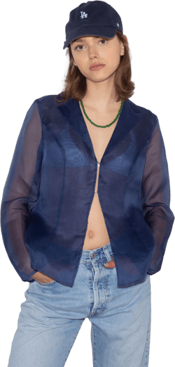 Silk Organza Blouse