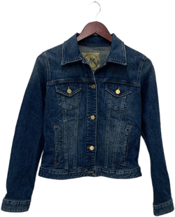 Michael Kors Women's Denim Jacket Denim JU81E9V4V6 MDMVNTGEWSH