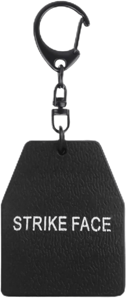 Mini Plate Carrier Panel Model Key Ring, Silicone Armor Plates Tactical Keychain 1