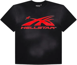 Hellstar Sports Core Gel Logo T-shirt Red