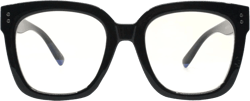 PASTL Blue Light Filtering Lens Glasses XL Oversized Square Frame Unisex